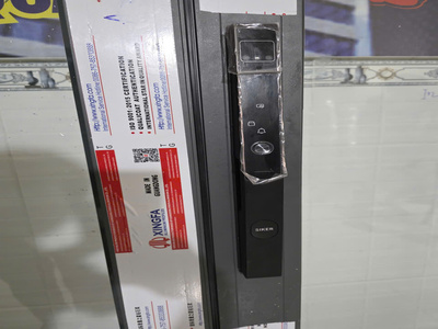 Khóa vân tay cửa trượt quay Quảng Đông – Tích hợp Face ID hiện đại